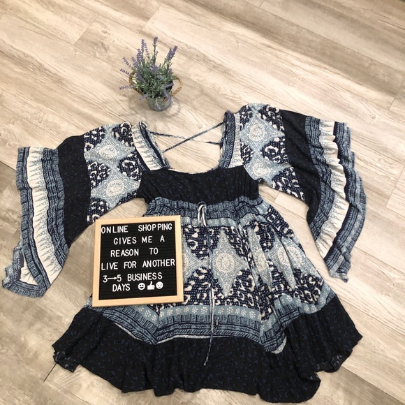 Free People Dresses & Skirts - Free People heart of gold mini dress size XS